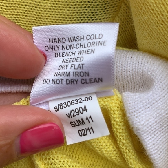 BANANA REPUBLIC Yellow Sweater - Picture 11 of 12